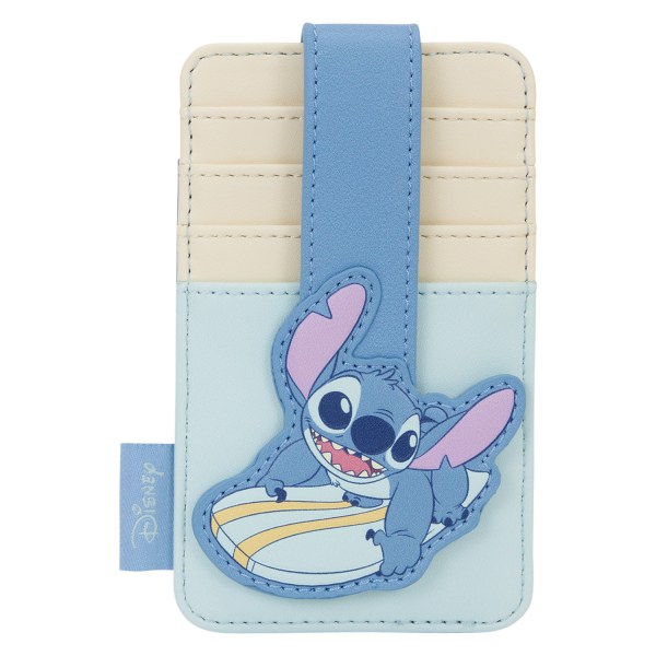 PORTATARJETAS MINIMALISTA DE VERANO STITCH - DISNEY LOUNGEFLY LILO & STITCH