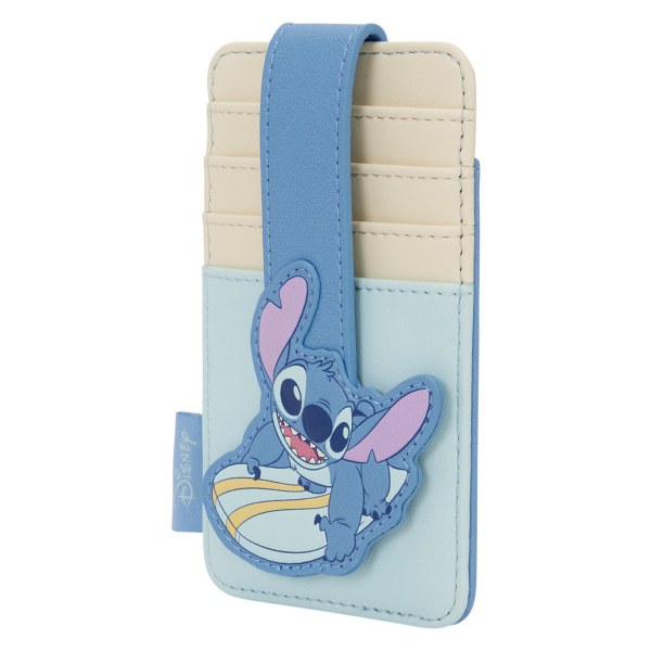 PORTATARJETAS MINIMALISTA DE VERANO STITCH - DISNEY LOUNGEFLY LILO & STITCH