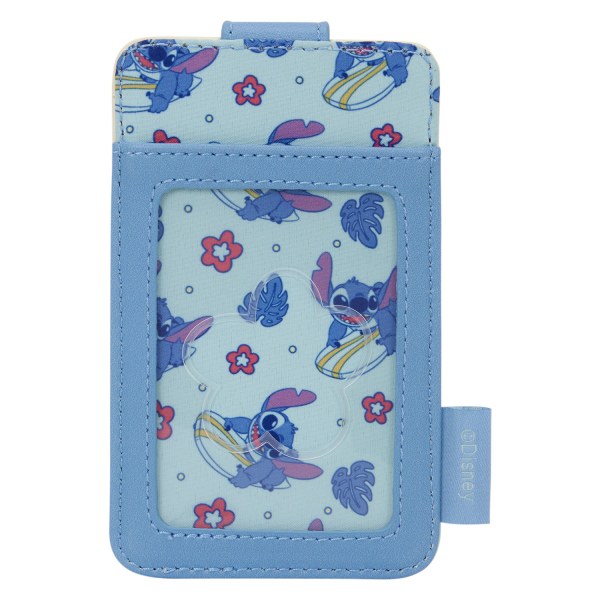 PORTATARJETAS MINIMALISTA DE VERANO STITCH - DISNEY LOUNGEFLY LILO & STITCH