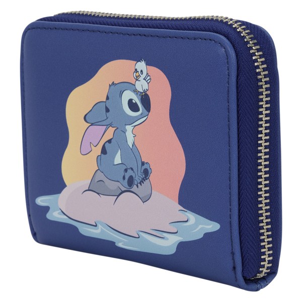 CARTERA MINIMALISTA STITCH CON PÁJARO - DISNEY LOUNGEFLY LILO & STITCH