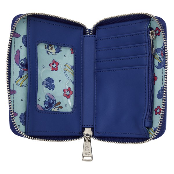 CARTERA MINIMALISTA STITCH CON PÁJARO - DISNEY LOUNGEFLY LILO & STITCH
