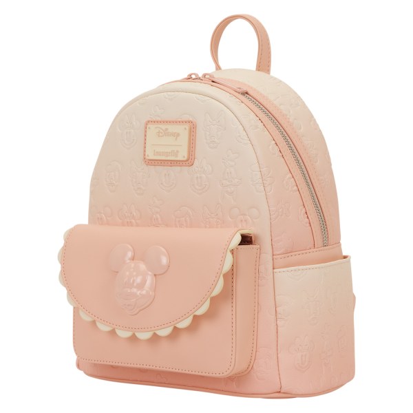 MINI MOCHILA CON ESTAMPADO TODO DE MICKEY Y AMIGOS - DISNEY LOUNGEFLY