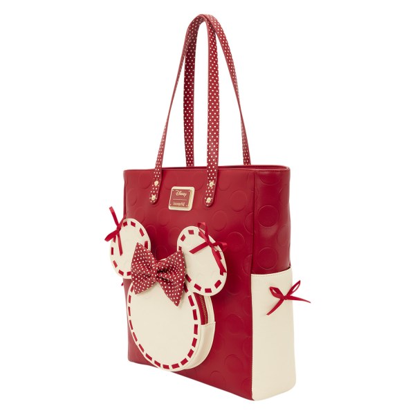 BOLSA TOTE MINNIE ROCK THE DOTS - DISNEY LOUNGEFLY