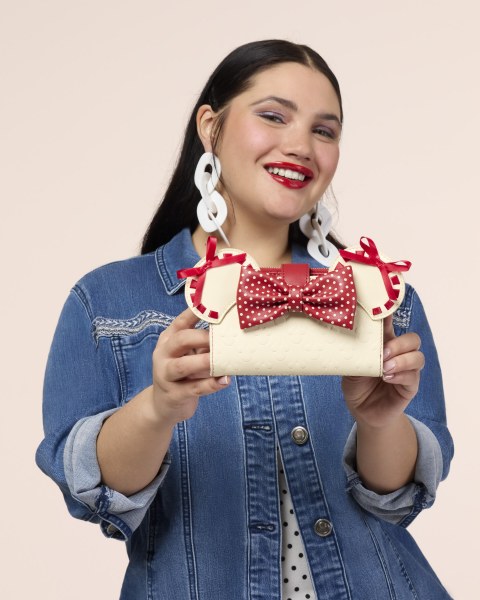 CARTERA MINNIE ROCK THE DOTS - DISNEY LOUNGEFLY