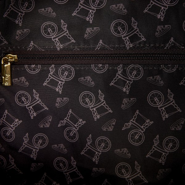 MINI MOCHILA AURORA Y MALÉFICA RUEDA GIRATORIA - DISNEY LOUNGEFLY LA BELLA DURMIENTE
