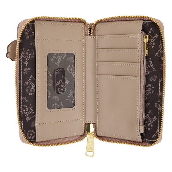 CARTERA AURORA Y MALÉFICA RUEDA GIRATORIA - DISNEY LOUNGEFLY LA BELLA DURMIENTE