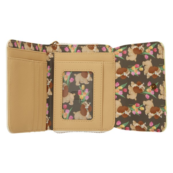 CARTERA LADY PASTEL TULIPÁN - DISNEY LOUNGEFLY LA DAMA Y EL VAGABUNDO