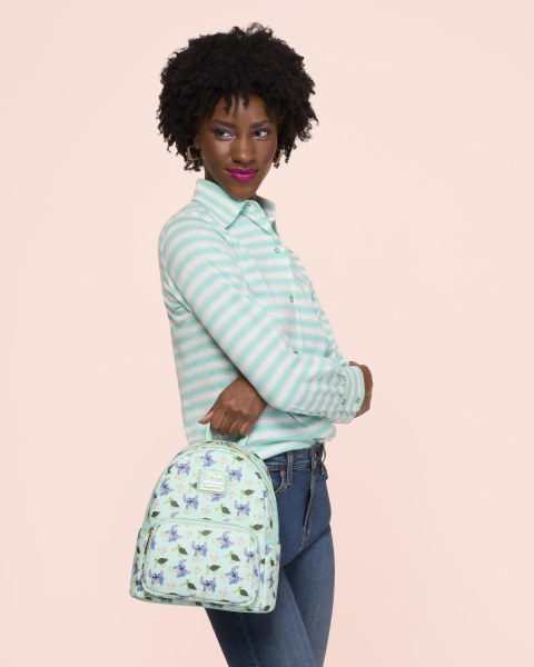 MINI MOCHILAS STITCH Y EL PATO - DISNEY LOUNGEFLY LILO & STITCH