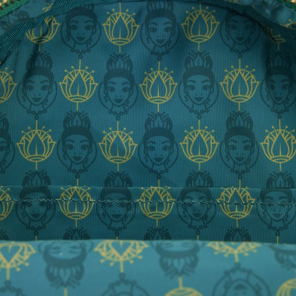 MINI MOCHILA COSPLAY DE TIANA - DISNEY LOUNGEFLY LA PRINCESA Y EL SAPO