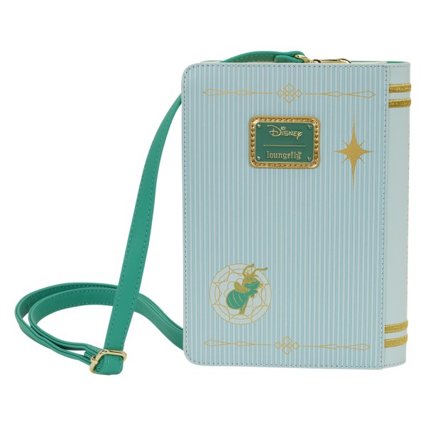 BOLSO BANDOLERA LIBRO DE RECETAS TIANA - DISNEY LOUNGEFLY LA PRINCESA Y EL SAPO
