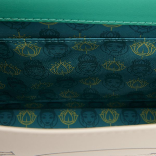 BOLSO BANDOLERA LIBRO DE RECETAS TIANA - DISNEY LOUNGEFLY LA PRINCESA Y EL SAPO