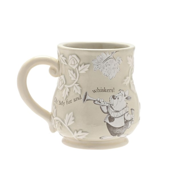 Taza El Conejo Blanco de Alicia en el País de las Maravillas de Disney