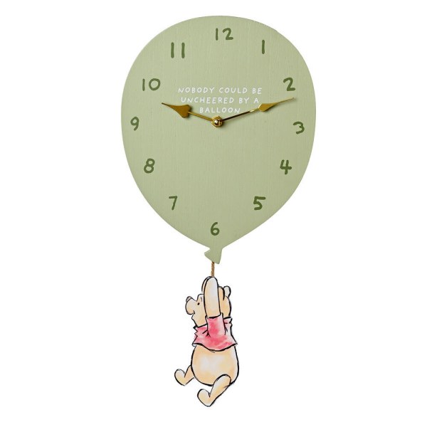 Reloj de pared con globo de Winnie The Pooh de Disney
