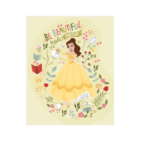 Lienzo impreso Bella - Disney La Bella y la Bestia