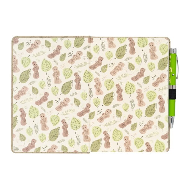 CUADERNO PREMIUM A5 CON LÁPIZ PROYECTOR GROOT - MARVEL