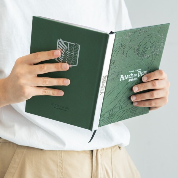 CUADERNO PREMIUM A5 - ATAQUE A LOS TITANES