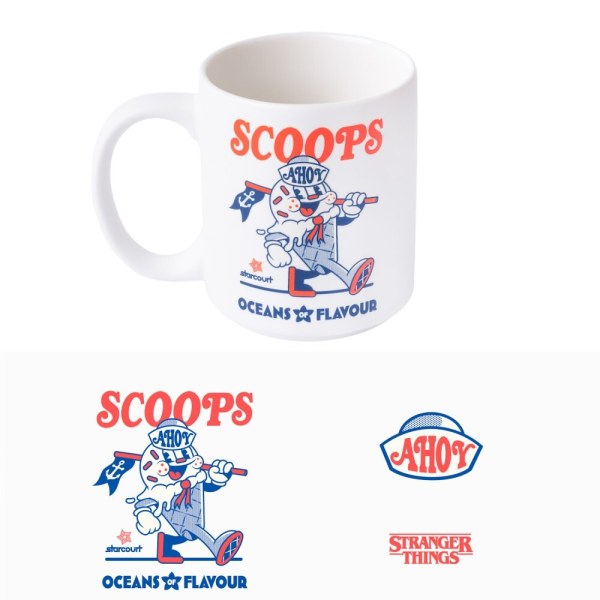 CUCHARAS TAZAS - STRANGER THINGS