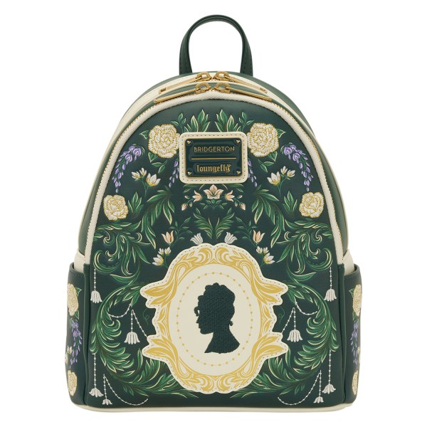 Mini Mochila floral con silueta de Bridgerton - Loungefly Netflix Bridgerton