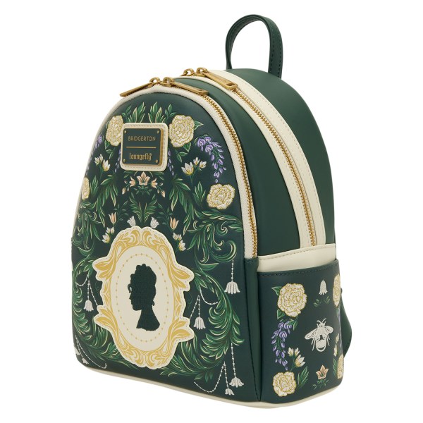 Mini Mochila floral con silueta de Bridgerton - Loungefly Netflix Bridgerton