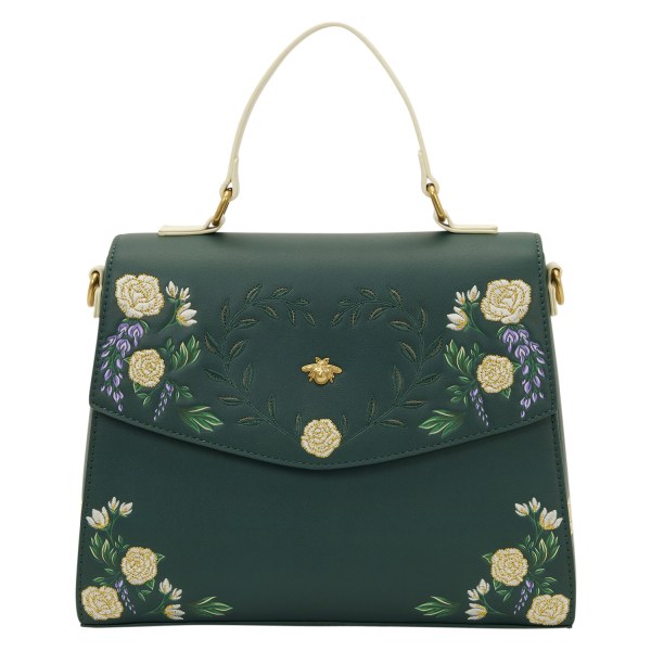 BOLSO BANDOLERA FLORAL BRIDGERTON - LOUNGEFLY NETFLIX BRIDGERTON