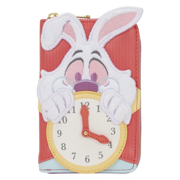 CARTERA CONEJO BLANCO - DISNEY LOUNGEFLY ALICIA EN EL PAÍS DE LAS MARAVILLAS