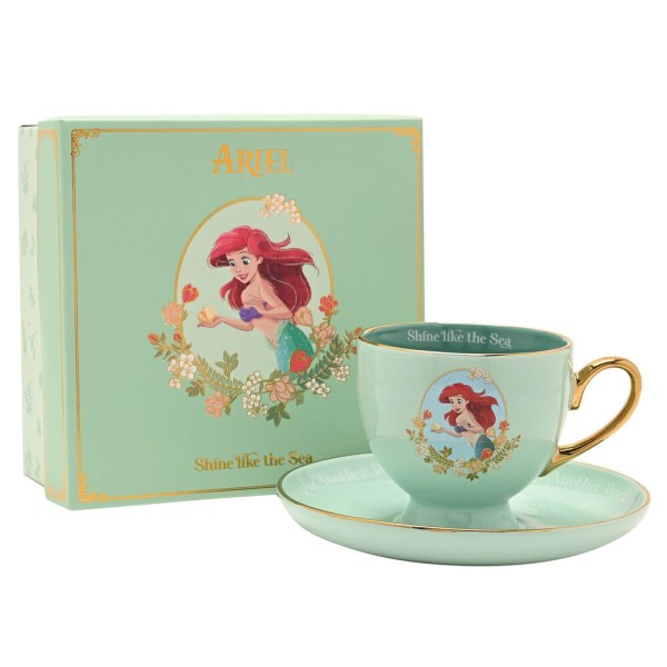Taza de té y platillo Ariel - Disney La Sirenita