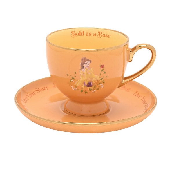 Taza de té y platillo Bella - Disney Pastel Princess