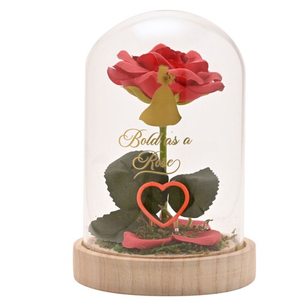 Campana de cristal decorativa luminosa Bella - Disney Pastel Princess