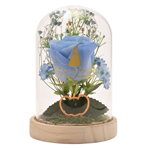 Campana de cristal decorativa iluminada Cenicienta - Disney Pastel Princess