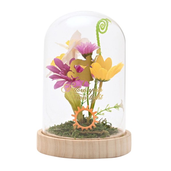 Campana de cristal decorativa iluminada de Enredados - Disney Pastel Princess
