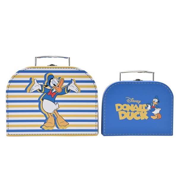 Juego de 2 cajas de almacenamiento para maletas de Disney Donald