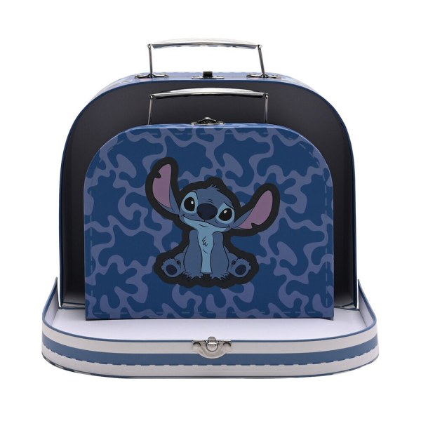 Set de 2 maletas de almacenamiento Stitch - Disney