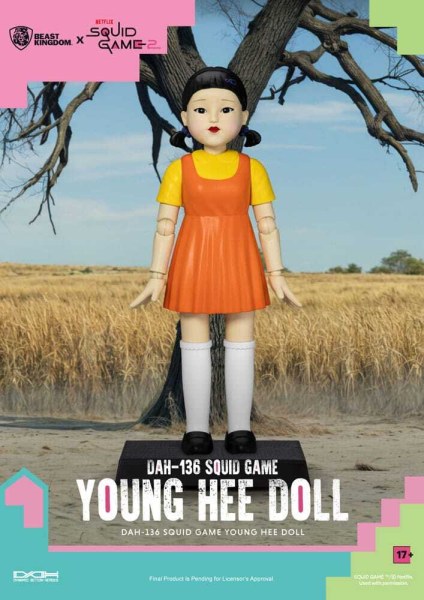 Figura con sonido de Juego del Calamar Young Hee Doll 30 cm