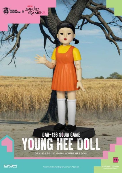 Figura con sonido de Juego del Calamar Young Hee Doll 30 cm
