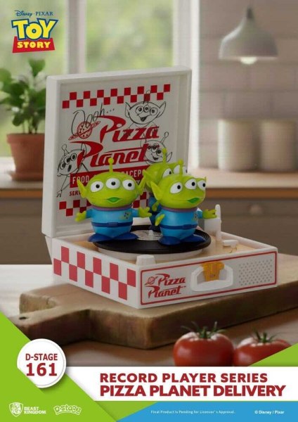 Figura de PVC de 12 cm de la serie Toy Story Record Player con entrega en Pizza Planet
