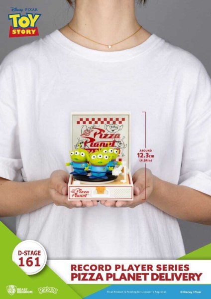 Figura de PVC de 12 cm de la serie Toy Story Record Player con entrega en Pizza Planet