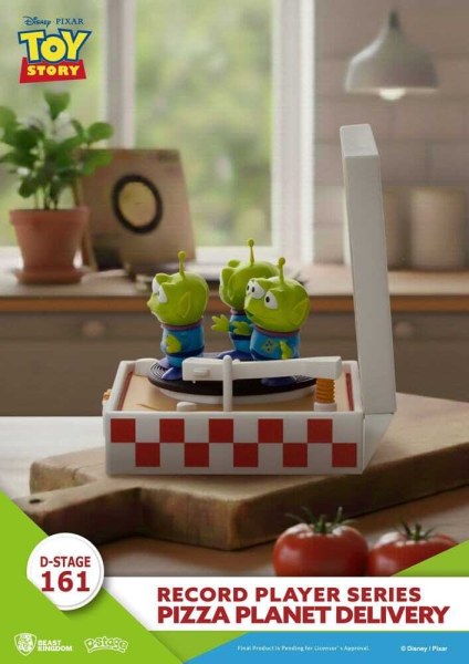 Figura de PVC de 12 cm de la serie Toy Story Record Player con entrega en Pizza Planet