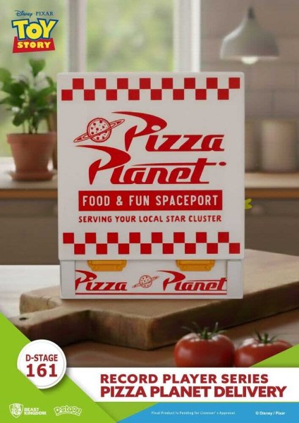 Figura de PVC de 12 cm de la serie Toy Story Record Player con entrega en Pizza Planet