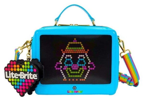 Bolso Bandolera con monedero Lite Brite - Loungefly Hasbro
