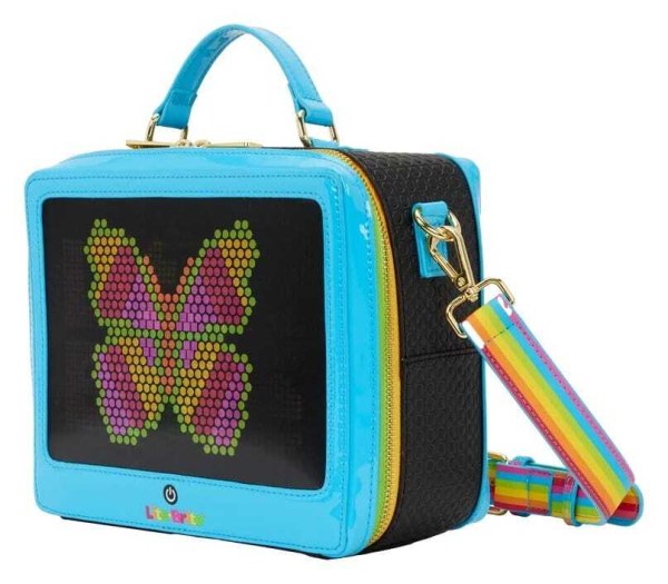 Bolso Bandolera con monedero Lite Brite - Loungefly Hasbro