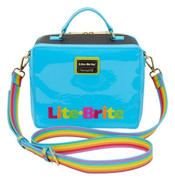Bolso Bandolera con monedero Lite Brite - Loungefly Hasbro