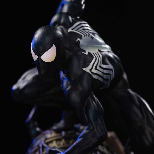 Art Scale Hombre Araña Disfraz negro 20 cm - Iron Studios Marvel