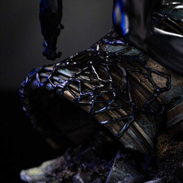 Art Scale Hombre Araña Disfraz negro 20 cm - Iron Studios Marvel