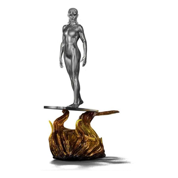 Art Scale Silver Surfer 27cm - Iron Studios : Los Cuatro Fantásticos
