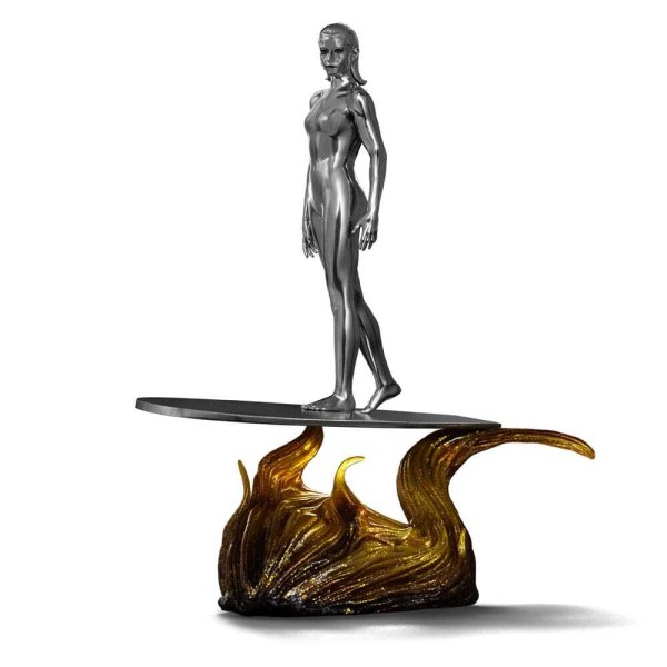 Art Scale Silver Surfer 27cm - Iron Studios : Los Cuatro Fantásticos