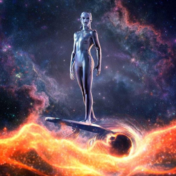 Art Scale Silver Surfer 27cm - Iron Studios : Los Cuatro Fantásticos