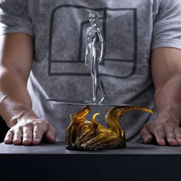 Art Scale Silver Surfer 27cm - Iron Studios : Los Cuatro Fantásticos