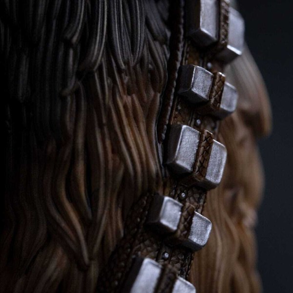 Art Scale Chewbacca y Tokkat 22cm - Iron Studios Star Wars Episodio VI
