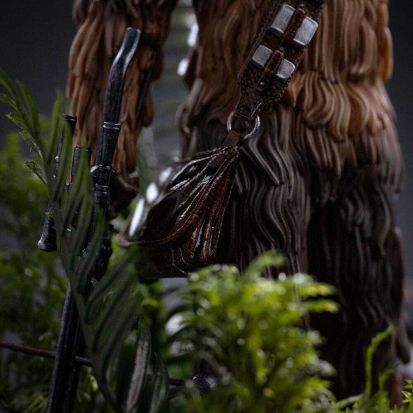 Art Scale Chewbacca y Tokkat 22cm - Iron Studios Star Wars Episodio VI