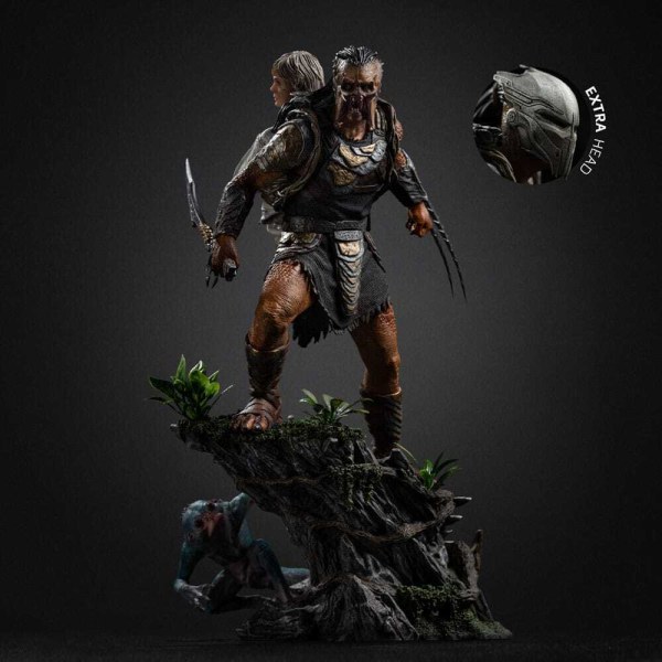 Figura de Dek y Thia a escala 1/27 de Iron Studios : Depredador: Badlands
